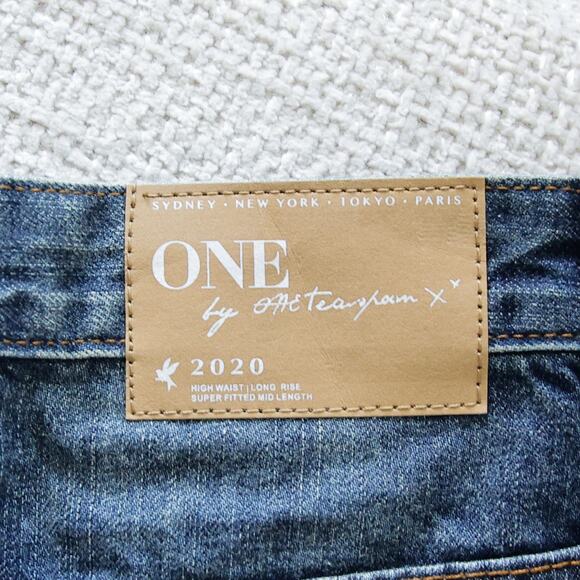 One Teaspoon Le tiger Distressed Skirt size 24 XS - Picture 5 of 7